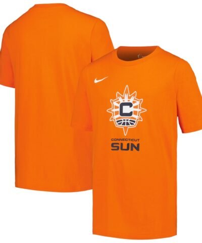 Connecticut Sun Nike Youth Essential Logo T-Shirt - Orange