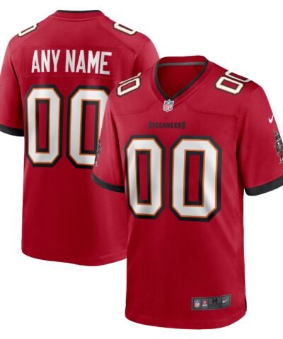 Nike Tampa Bay Buccaneers Custom Game Jersey - Red