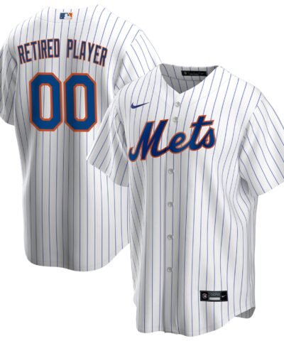 New York Mets Nike Home Pick-A-Player Retired Roster Replica Jersey - White