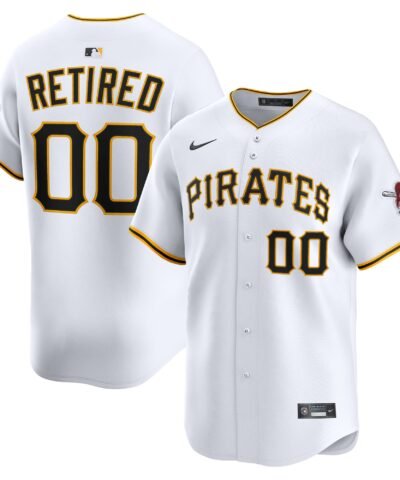 Pittsburgh Pirates Nike Home Limited Pick-A-Player Retired Roster Jersey - White