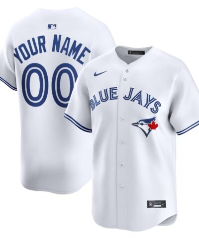 Toronto Blue Jays Nike Home Limited Custom Jersey - White