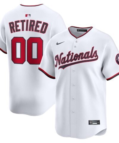 Washington Nationals Nike Home Limited Pick-A-Player Retired Roster Jersey - White