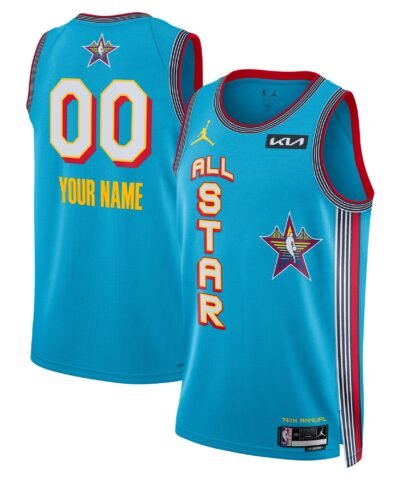 Jordan Brand Unisex 2025 NBA All-Star Game Swingman Pick-A-Player Jersey - Light Blue