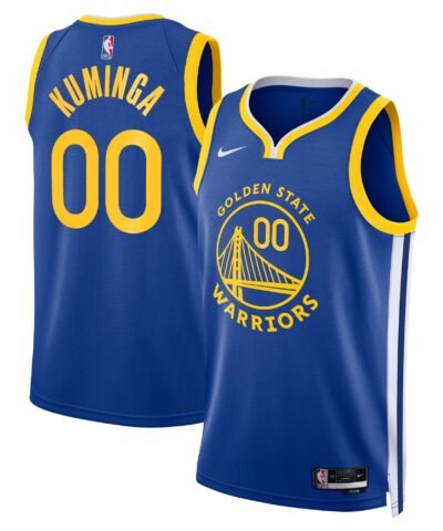 Jonathan Kuminga Golden State Warriors Nike Unisex Swingman Badge Player Jersey - Icon Edition - Royal
