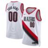 Portland Trail Blazers Nike Unisex Swingman Custom Jersey White - Association Edition