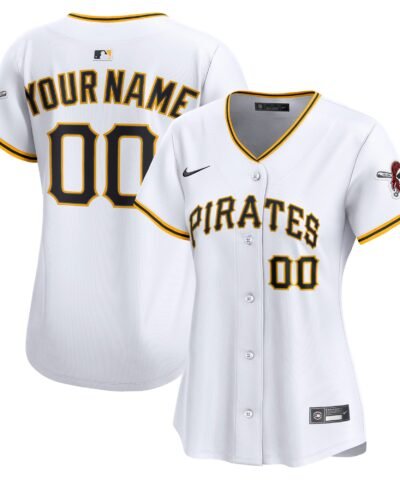 Pittsburgh Pirates Nike Women's Home Limited Custom Jersey - White