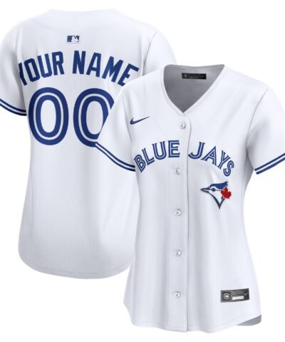 Toronto Blue Jays Nike Women's Home Limited Custom Jersey - White