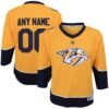 Nashville Predators Youth Home Replica Custom Jersey - Gold