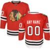 Chicago Blackhawks Youth Premier Custom Jersey - Red