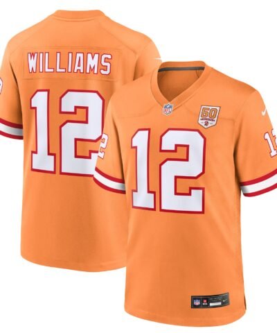 Doug Williams  Tampa Bay Buccaneers Nike 50th Season Game Jersey - Creamsicle