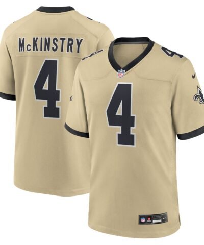 Ga’Quincy McKinstry New Orleans Saints Nike Gameday Golds Alternate Game Player Jersey - Gold