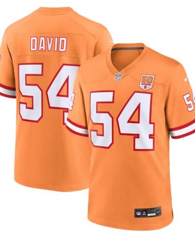 Lavonte David  Tampa Bay Buccaneers Nike 50th Season Game Jersey - Creamsicle