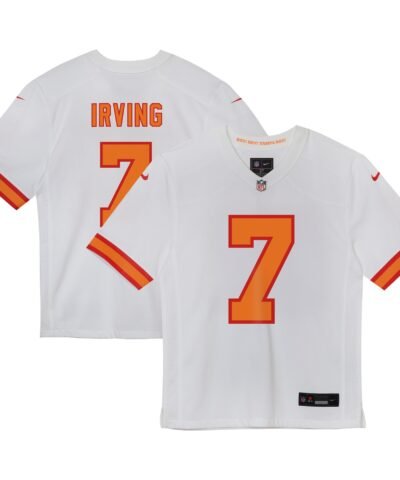 Bucky Irving '76 Tampa Bay Buccaneers Preschool  Game Jersey - White