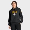 Pittsburgh Steelers Nike Women's 1933 Sideline Throwback Performance Pullover Hoodie - Black