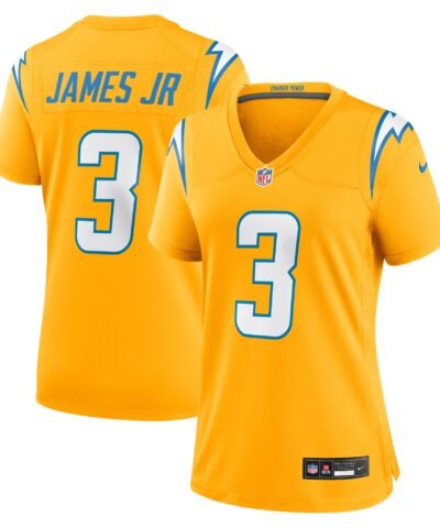 Derwin James Jr. Los Angeles Chargers Nike Women's Alternate Charger Power Game Jersey - Gold