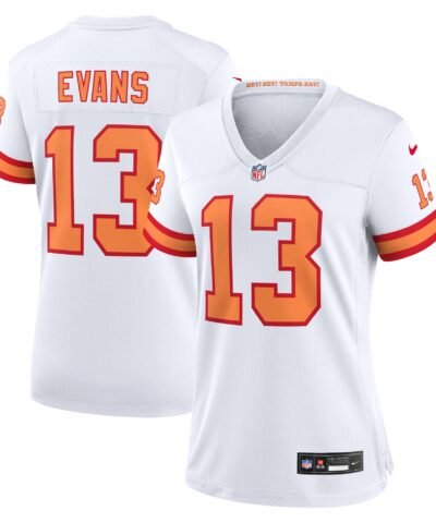 Mike Evans '76 Tampa Bay Buccaneers Nike Women's  Game Jersey - White