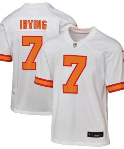 Bucky Irving '76 Tampa Bay Buccaneers Youth  Game Jersey - White