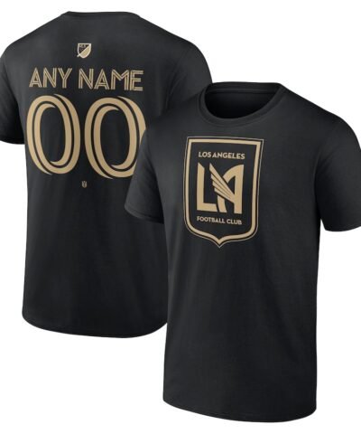 LAFC Custom Team Authentic T-Shirt - Black