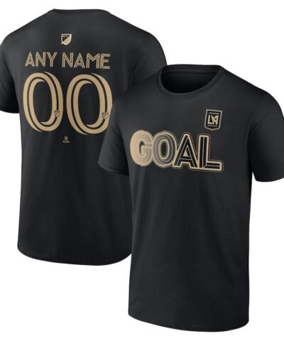 LAFC  Goal Custom T-Shirt - Black