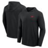 Kansas City Chiefs Fanatics Front Office Power Mono Long Sleeve Hoodie T-Shirt - Black