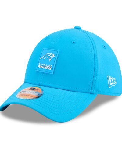 Carolina Panthers New Era 2025 Sideline 39THIRTY Flex Hat - Blue