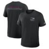Seattle Seahawks Nike 2025 NFL Crucial Catch Tri-Blend Dri-FIT T-Shirt - Black