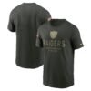 Las Vegas Raiders Nike 2025 Salute to Service Sideline Primary Edge Dri-FIT T-Shirt - Forest Green