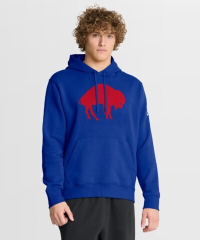 Buffalo Bills Nike Club Fleece Pullover Hoodie - Royal