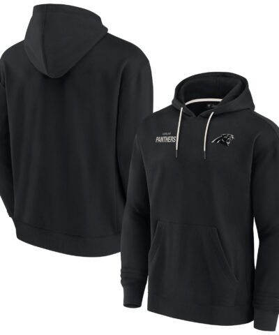 Carolina Panthers Fanatics Unisex Elements Super Soft Fleece Pullover Hoodie - Black