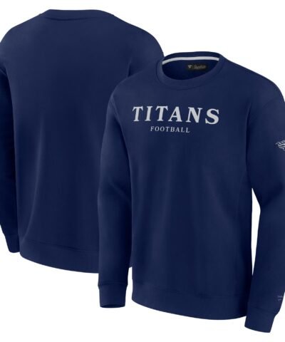 Tennessee Titans Fanatics Unisex Elements Unlimited Fleece Pullover Sweatshirt - Navy