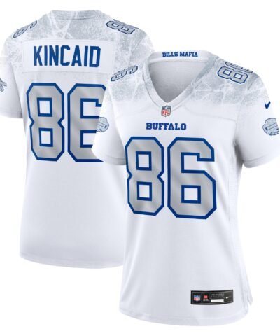 Dalton Kincaid Buffalo Bills Nike Women's 2025 Rivalries Collection Game Jersey - White