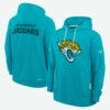 Men's Nike Teal Jacksonville Jaguars Sideline Dri-FIT Pullover Hoodie