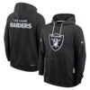 Las Vegas Raiders Initial Home Sideline Men's Nike Dri-FIT NFL Pullover Hoodie