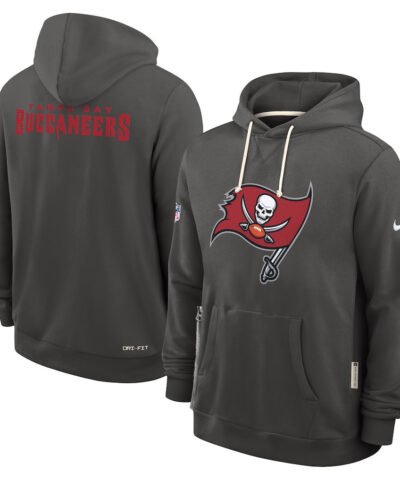 Tampa Bay Buccaneers Initial Home Sideline Men's Nike Dri-FIT NFL Pullover Hoodie