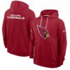 Arizona Cardinals Nike Cardinal Sideline Standard Issue Initial Home Dri-FIT Hoodie
