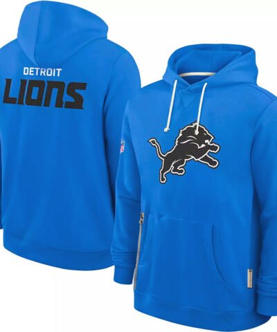Detroit Lions Sideline Women's Nike Dri-FIT NFL Pullover Hoodie
