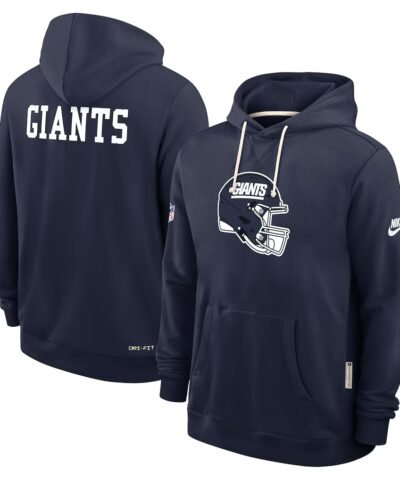 Men's Nike Royal New York Giants Sideline Standard Issue Alt 2 Dri-FIT Hoodie