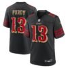 San Francisco 49ers Nike Game Rivalry Jersey - Black - Brock Purdy - Mens